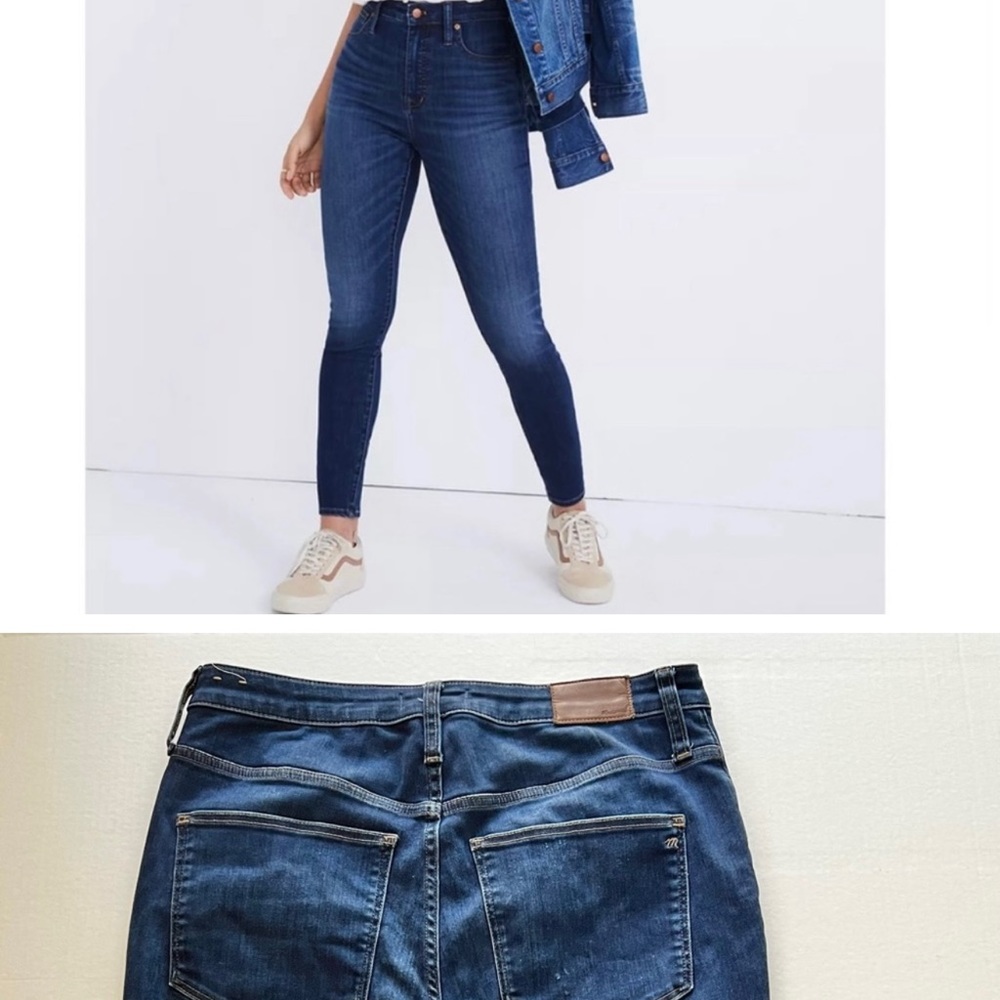 Madewell Curvy High Waist Skinny Jeans size 31